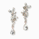 102997, MULTI SHAPE RHINESTONE DANGLE EARRING