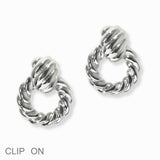103019, DOORKNOCKER METAL CLIP ON EARRING