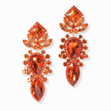 103110, RHINESTONE STATEMENT DANGLE EARRING