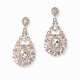103115, GEOMETRIC RHINESTONE DANGLE EARRING