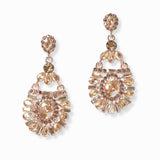 103115, GEOMETRIC RHINESTONE DANGLE EARRING