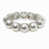 103137, BUBBLE BALL METAL STRETCH BRACELET