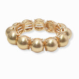 103137, BUBBLE BALL METAL STRETCH BRACELET