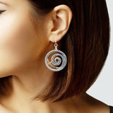 103161, MOM SCRIPTURE SWIRL DANGLE EARRING