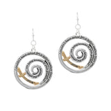 103161, MOM SCRIPTURE SWIRL DANGLE EARRING