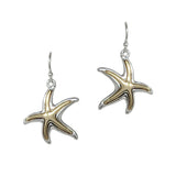 103164, STARFISH METAL DANGLE EARRING