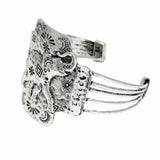 103265, WESTERN ELEPHANT METAL CUFF BRACELET