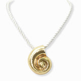 103285, SEASHELL ROPE PENDANT NECKLACE