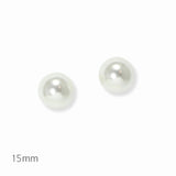 103397, 15MM PEARL STUD EARRING