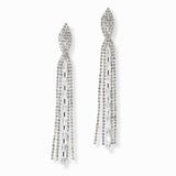 103409, CRYSTAL RHINESTONE DROP DANGLE EARRING