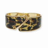 103414, CELLULOID ACETATE OPEN BANGLE BRACELET
