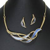 103420, ENAMEL CELLULOID ACETATE NECKLACE