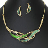 103420, ENAMEL CELLULOID ACETATE NECKLACE