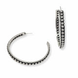 103444, WESTERN METAL ROUND HOOP EARRING