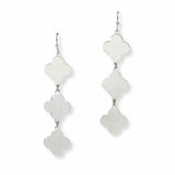 103490, CLOVER METAL DROP DANGLE EARRING