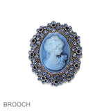 103497, VINTAGE CAMEO PIN BROOCH