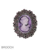 103497, VINTAGE CAMEO PIN BROOCH