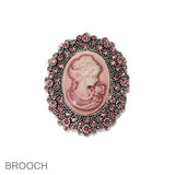 103497, VINTAGE CAMEO PIN BROOCH