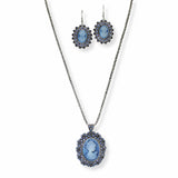 103498, VINTAGE CAMEO PENDANT NECKLACE