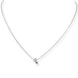 103543, DAINTY PAVE DOUBLE STAR NECKLACE