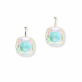 103645, GEOMETRIC ACRYLIC STONE FISHHOOK EARRING