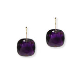 103645, GEOMETRIC ACRYLIC STONE FISHHOOK EARRING