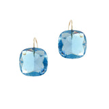 103645, GEOMETRIC ACRYLIC STONE FISHHOOK EARRING