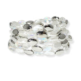 103691, FRESHWATER PEARL MULTI LAYERED BEADED STRETCH BRACELET