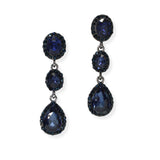 103883, GEOMETRIC RHINESTONE DANGLE EARRING