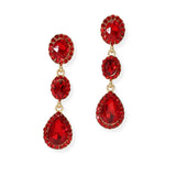 103883, GEOMETRIC RHINESTONE DANGLE EARRING