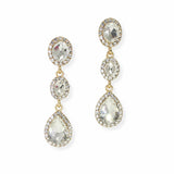 103883, GEOMETRIC RHINESTONE DANGLE EARRING