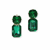 103884, GEOMETRIC RHINESTONE EARRING