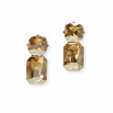 103884, GEOMETRIC RHINESTONE EARRING