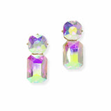 103884, GEOMETRIC RHINESTONE EARRING