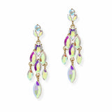 103888, MARQUISE RHINESTONE ACCENT DANGLE EARRING
