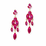 103888, MARQUISE RHINESTONE ACCENT DANGLE EARRING