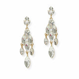103888, MARQUISE RHINESTONE ACCENT DANGLE EARRING