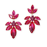 103889, MARQUISE RHINESTONE DANGLE EARRING