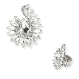 103899, PEARL ACCENT RHINESTONE STRETCH RING