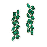 103915, MULTI SHAPE RHINESTONE EARRING