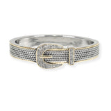 103940, BELT BUCKLE DESIGNER INSPIRED BANGLE BRACELET