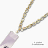 103995, CELLULOID ACETATE CROSS BODY PHONE LANYARD