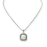 104016, GEOMETRIC DESIGNER INSPIRED PENDANT NECKLACE