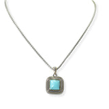 104016, GEOMETRIC DESIGNER INSPIRED PENDANT NECKLACE