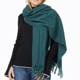 104034, SOLID COLOR SOFT OBLONG SCARF