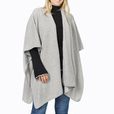 104040, TEDDY FUR SOFT CAPE RUANA