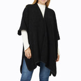 104040, TEDDY FUR SOFT CAPE RUANA