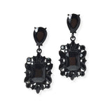 104087, MULTI SHAPE RHINESTONE DANGLE EARRING