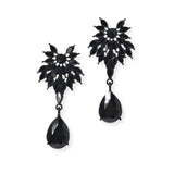 104090, TEARDROP ACCENT RHINESTONE DANGLE EARRING