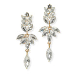 104091, MARQUISE ACCENT RHINESTONE DANGLE EARRING